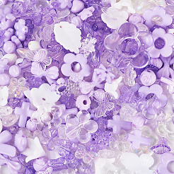 100 г прозрачных и непрозрачных акриловых бусин&nbsp;TACR-TA0001-57A