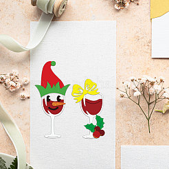 Рождественская тема трафареты для резки углеродистой стали&nbsp;DIY-WH0309-1182