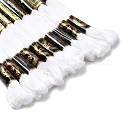 10 моток двухслойной мулине из металлизированного полиэстера для вышивания&nbsp;OCOR-Q057-A19