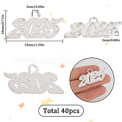 40 шт. высококачественные аксессуары из сплава для ожерелья&nbsp;FIND-SC0012-17S