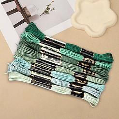 Полиэфирные нитки для вышивания&nbsp;OCOR-WH20074-13B-01A