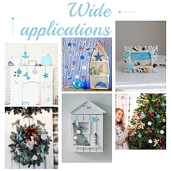 28шт 8 стиля непрозрачные подвески из смолы&nbsp;FIND-WR0012-22