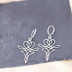 201 серьги-подвески из нержавеющей стали&nbsp;FS-WGB2EA6-01