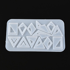 Силиконовые Молды с геометрией ромб и треугольник&nbsp;DIY-P019-02