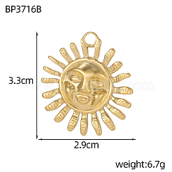 Подвески из нержавеющей стали 304&nbsp;STAS-OY005-63G