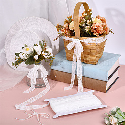 30 ярд нейлоновой эластичной кружевной отделки&nbsp;SRIB-ME0001-16