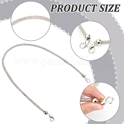 Ремни для сумок из сплава со стразами&nbsp;FIND-WH0111-443