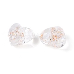 Handmade стеклянные бусины фольги&nbsp;FOIL-N029-09A