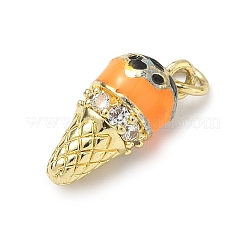 Латунные микро проложить кубического циркония подвески&nbsp;KK-H255-03G-02