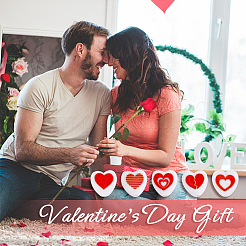 250шт 5 стиля непрозрачные бусины из акриловой эмали&nbsp;OACR-FH0001-051