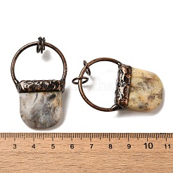 Природных сумасшедшие подвески агат&nbsp;G-K381-04R-02