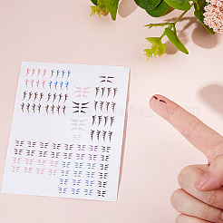 Пластиковые наклейки для ресниц куклы&nbsp;DIY-WH0740-42