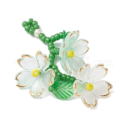 Подвески из акриловых цветов&nbsp;PALLOY-TA00252-02