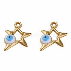 Подвески из нержавеющей стали 304 с эмалью&nbsp;STAS-N087-51-02G