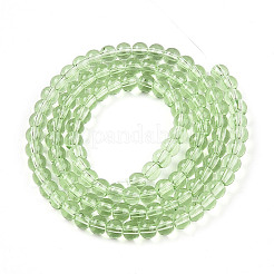 Прозрачные стеклянные бусины&nbsp;LS-GLAA-T032-T4mm-17