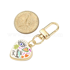 Подвесные украшения из эмали из сплава 7 шт.&nbsp;HJEW-JM04373