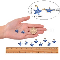 Кулоны с эмалью из латуни&nbsp;KK-SZ0004-30