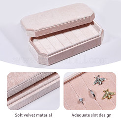 Бархатные коробки-органайзеры с крышкой&nbsp;CON-WH0089-191