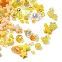 Непрозрачные и прозрачные акриловые бусины&nbsp;SACR-XCP0001-06C