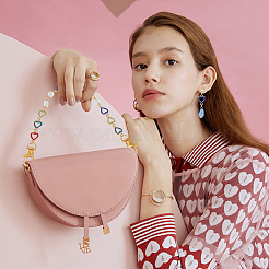 48 шт. 4-цветные подвески-коннекторы из сплава с микро-паве из стразов&nbsp;FIND-PH0027-22