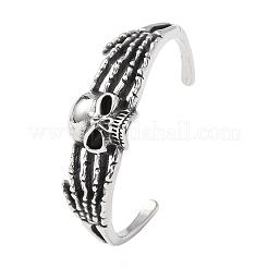 Браслеты-манжеты из хирургической нержавеющей стали 316&nbsp;BJEW-C142-01E-AS