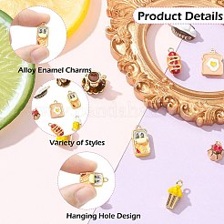 9шт 9 стиля сплава эмалевые подвески&nbsp;FIND-CJ0005-09
