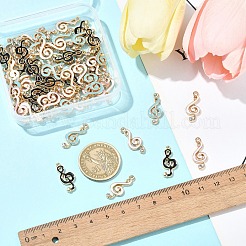 60шт 4 цвета сплава эмалевые подвески&nbsp;ENAM-YW0005-58