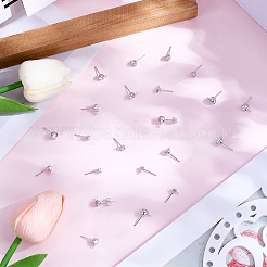 Латунные серьги со стразами&nbsp;KK-BBC0021-13P