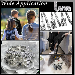 50 ярд полиэстеровой ленты с принтом зебры&nbsp;OCOR-PH0006