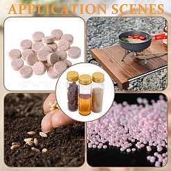 20 шт. прозрачные стеклянные бутылки-контейнеры для бусин&nbsp;CON-AR0001-16D