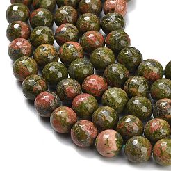 Природные Unakite бисер нитей&nbsp;G-C280-B03-10mm