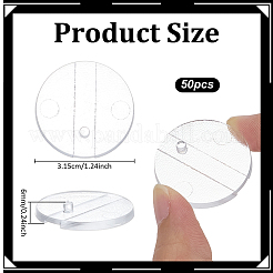 Акриловые подставки для демонстрации фигурок&nbsp;ODIS-WH0038-233B
