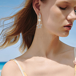 12 шт. 2-цветная латунная фурнитура для сережек-колец с микропаве из прозрачного кубического циркония&nbsp;KK-BBC0022-91