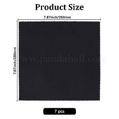 7 шт. салфетка из микрофибры для чистки очков&nbsp;AJEW-GF0012-54