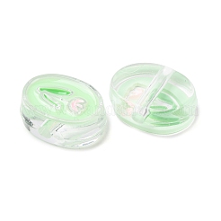 Прозрачные бусины из акриловой эмали&nbsp;LS-OACR-N130-023-02