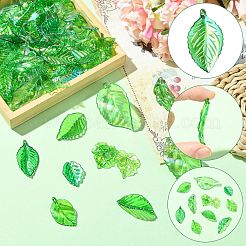 160 шт. 8 стиля акриловые подвески с УФ-покрытием&nbsp;OACR-CJ0002-55