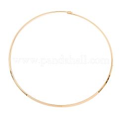 Ожерелье-чокер из нержавеющей стали толщиной 3 мм 201&nbsp;NJEW-Z098-04G