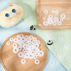 150 шт. 5 стильных пластиковых кукольных глазных носовых круглых прокладок&nbsp;KY-PH0001-72