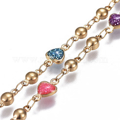 Цепи из нержавеющей стали 304 с эмалевым покрытием&nbsp;CHS-P006-14G