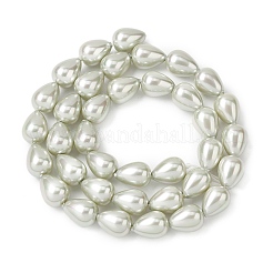 Нити бусин из гальванизированного непрозрачного стекла&nbsp;EGLA-H113-09B-03