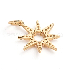 Латунные микро проложить кубического циркония подвески&nbsp;ZIRC-E164-29G