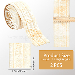 2шт пенопластовый 3d самоклеящийся водонепроницаемый ободок&nbsp;DIY-GF0010-19E