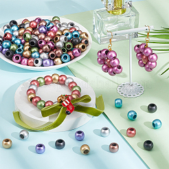 Непрозрачная акриловая бусина&nbsp;OACR-WH0037-08