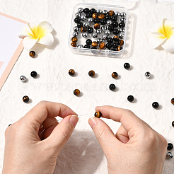 105шт 3 стиля натуральный тигровый глаз&nbsp;G-PA0001-28