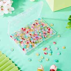 400 шт. 10-х цветные стеклянные бусины для выпечки&nbsp;DGLA-TA0001-28