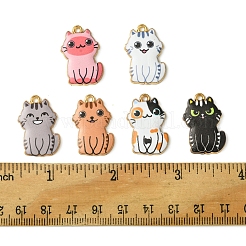 Подвески из эмали из сплава с покрытием 10 шт.&nbsp;FIND-FS0002-53C