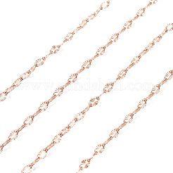 3.28 фут ионное покрытие (ip) 304 нержавеющая сталь текстурированные тисненые цепи&nbsp;X-CHS-D004-02RG