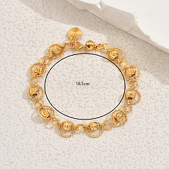 Модные латунные круглые бусины браслеты для женщин&nbsp;YB1680