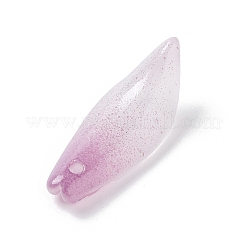 Двухцветные стеклянные подвески&nbsp;GLAA-A011-17C