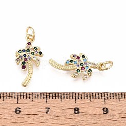 Латунные микро проложить кубического циркония подвески&nbsp;KK-T071-131G